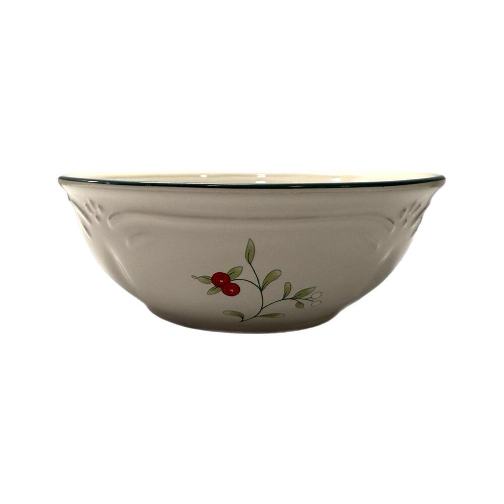 Pfaltzgraff Winterberry Ceramic 6” Winterberry Soup / Cereal Bowl